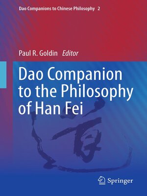 cover image of Dao Companion to the Philosophy of Han Fei